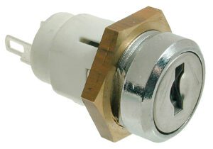 Mini Inline Key Switch Single Pole 2916