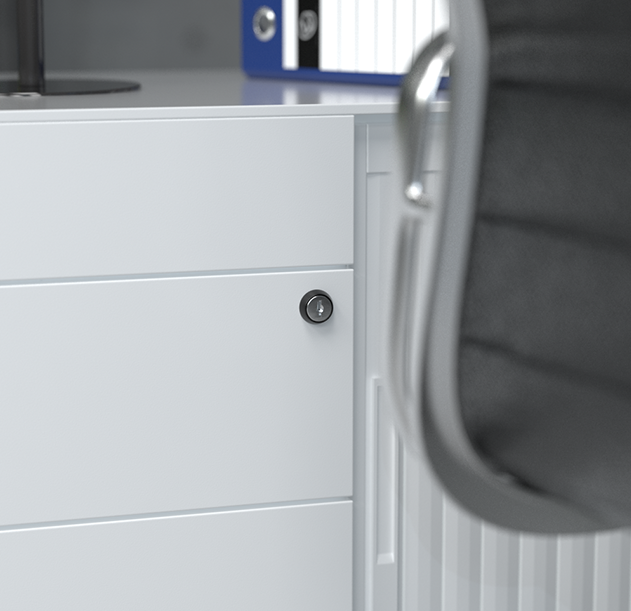 thumbnail image 2 of Lowe & Fletcher 5872-7 Office Furniture Cupboard Cabinet Rim Lock – 18 Series, Made In UK 2 of 3