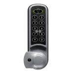 Wet Area Nimbus RFID Digital Lock in Silver