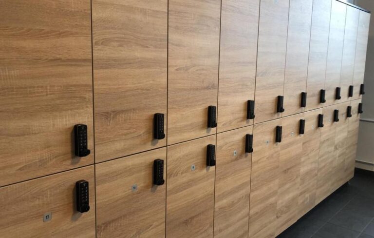 Fitness Studio Lockers with Horizon Locks