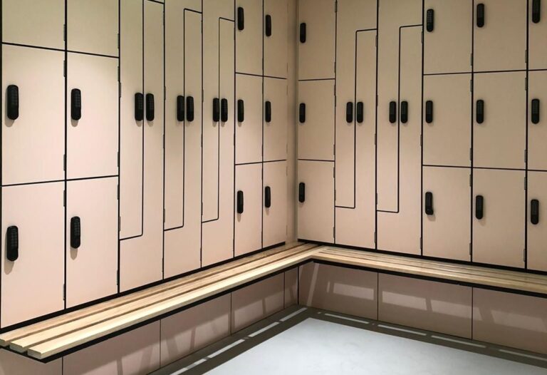 Commercial Office Lockers with Nimbus Locks