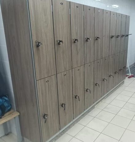 Changing Area Lockers with Coin Locks